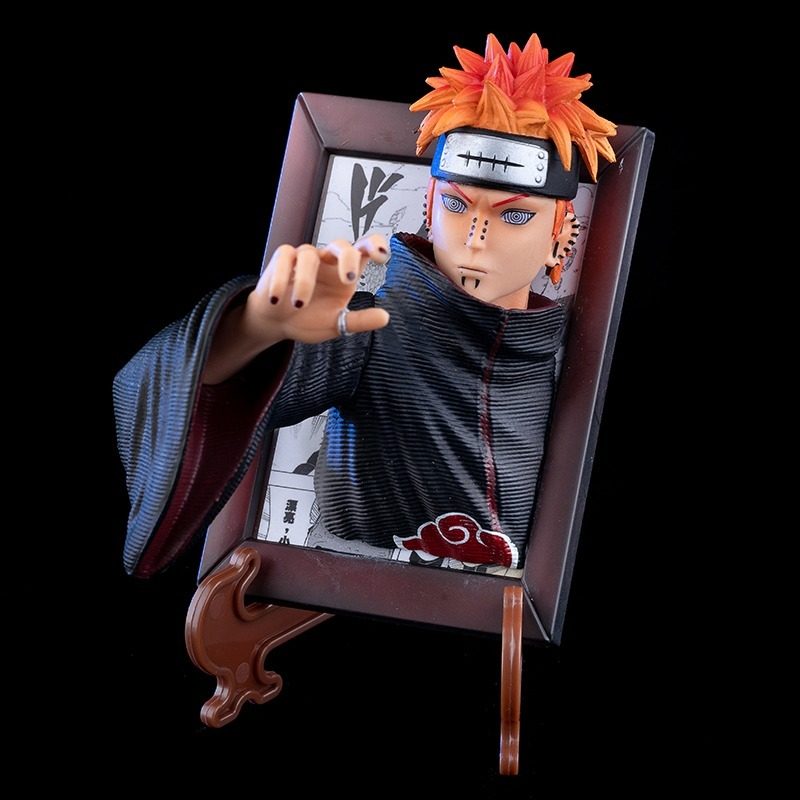 Figurine Naruto de Pain en cadre photo 11 cm – Image 4