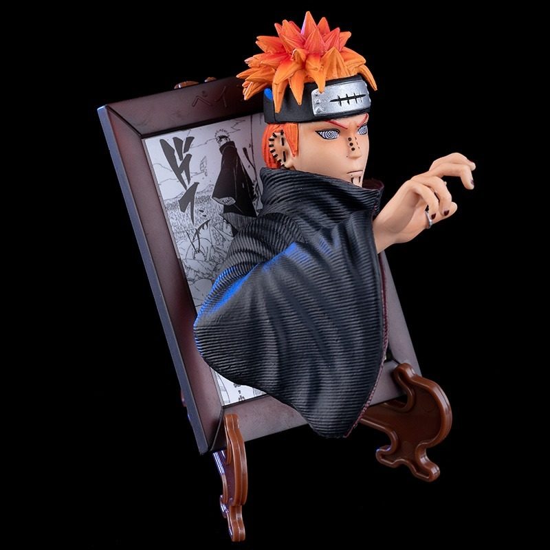 Figurine Naruto de Pain en cadre photo 11 cm – Image 3