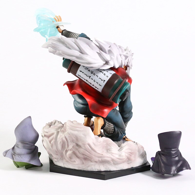 Figurine Naruto Jiraiya avec Shima et Fukasaku en PVC 20 cm – Image 5