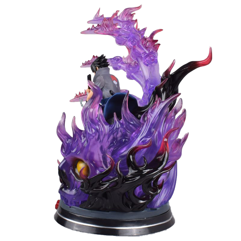 Figurine Naruto Sasuke Six Chemins LED 34 cm – Image 3