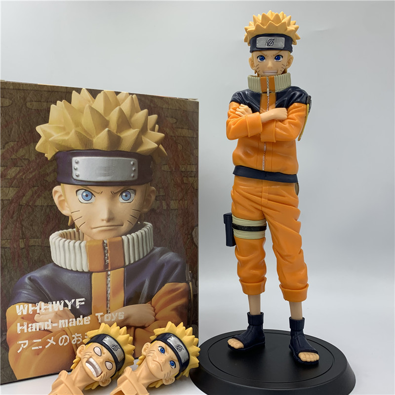 Figurine Naruto d’Uzumaki Naruto aux expressions variées – Image 2