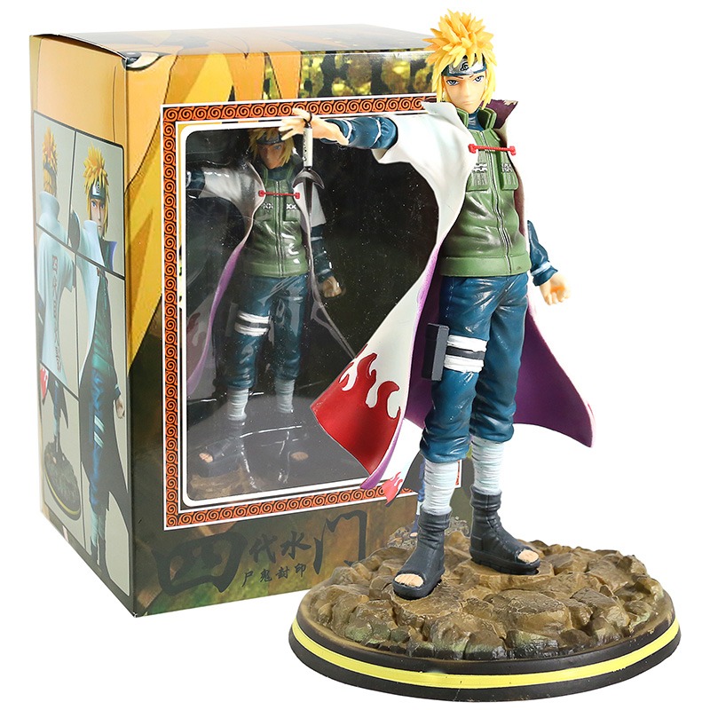 Figurine Naruto Minato Namikaze Yondaime Hokage, Éclair Jaune