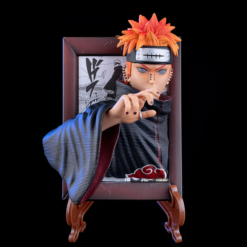 Figurine Naruto de Pain en cadre photo 11 cm