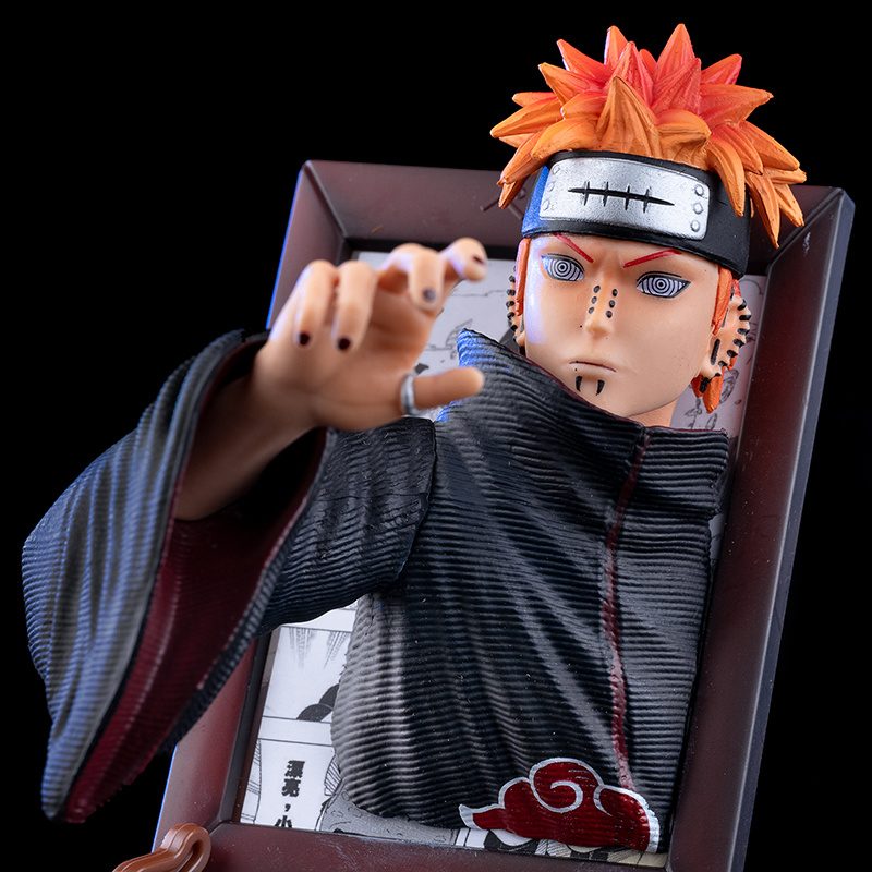 Figurine Naruto de Pain en cadre photo 11 cm – Image 2