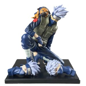 Figurine Naruto de Kakashi Hatake avec Sharingan révélé