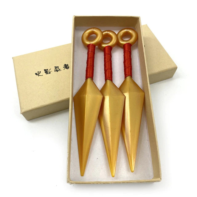Kunai doré Naruto en plastique ABS – Image 2