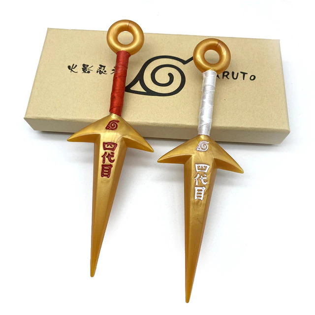 Lot de 2 Kunai Gold Naruto – Image 2