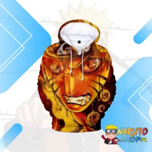 Pull à capuche Naruto Kyubi Chakra