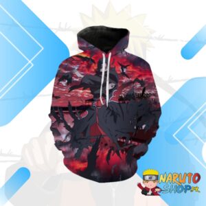 Pull Naruto Itachi aux corbeaux