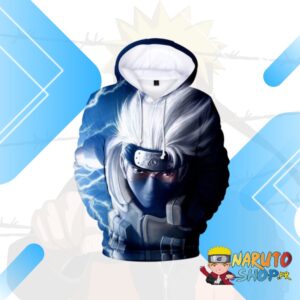 Pull Kakashi Hatake Naruto en 100 % coton doux