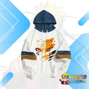 Sweat capuche unisexe Naruto Kyubi Chakra Mode