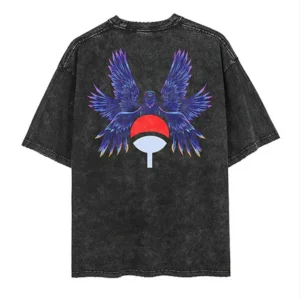 T-shirt Naruto Uchiha, symbole du clan