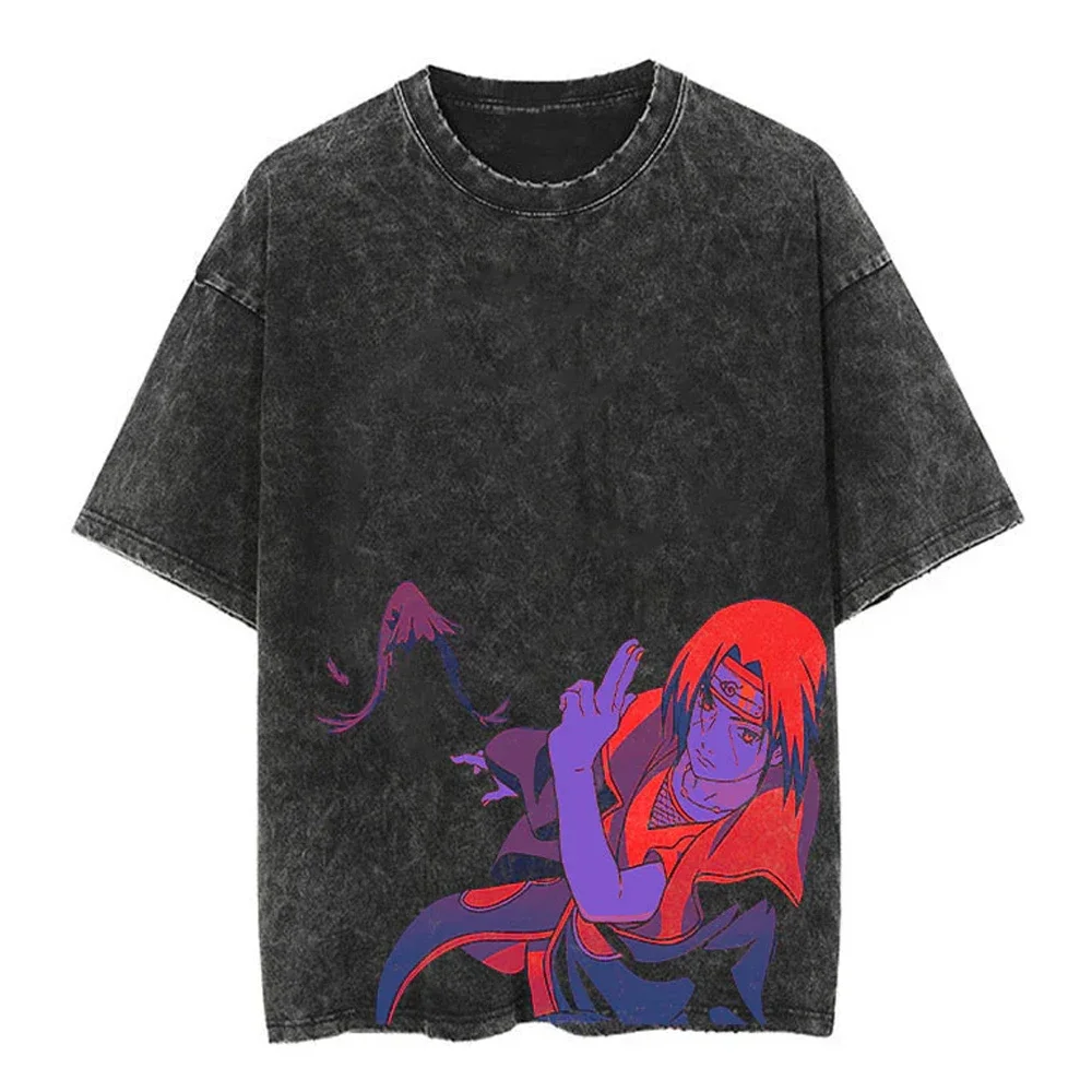 T-shirt Naruto Itachi Uchiha C33, ninja prodige de Konoha
