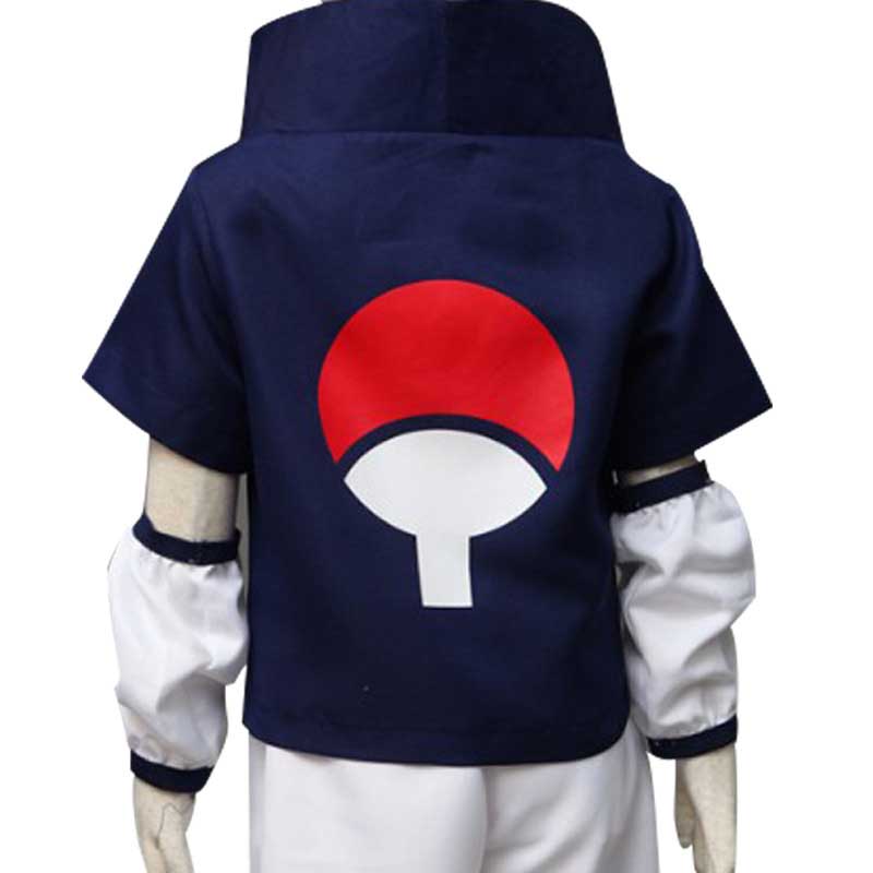 Cosplay Naruto Sasuke Uchiwa avec tenue et accessoires – Image 2