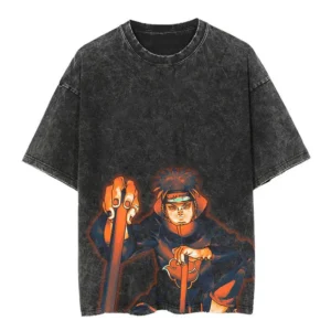 T-shirt Obito Akatsuki coloris C33, disciple de Madara Uchiha
