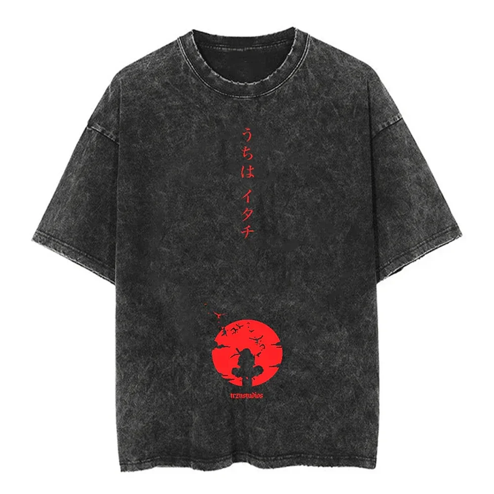 T-shirt Naruto Shippuden hommage Itachi Uchiha coloris C33