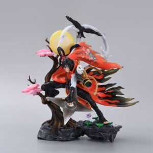 Figurine Naruto Itachi Uchiwa Corbeau 38cm