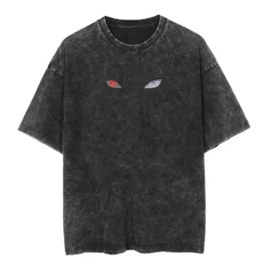 T-shirt Naruto aux yeux divins Sharingan et Rinnegan