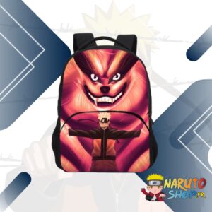 Sac à dos Naruto x Kurama avec coussin dorsal ergonomique