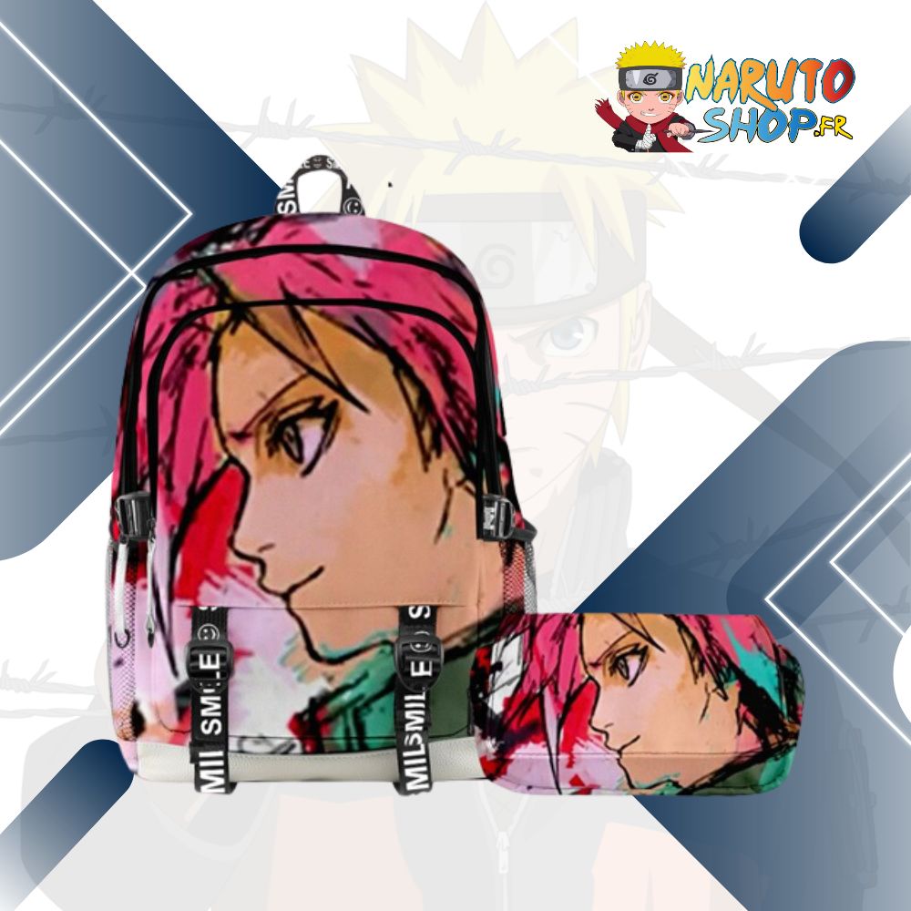 Ensemble Sac à Dos Naruto Sakura 2 Pcs