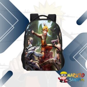 Sac à dos Naruto avec Sasuke, Naruto et Kakashi