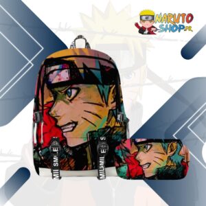 Sac à dos 2 Pcs Naruto Uzumaki Naruto à impression 3D