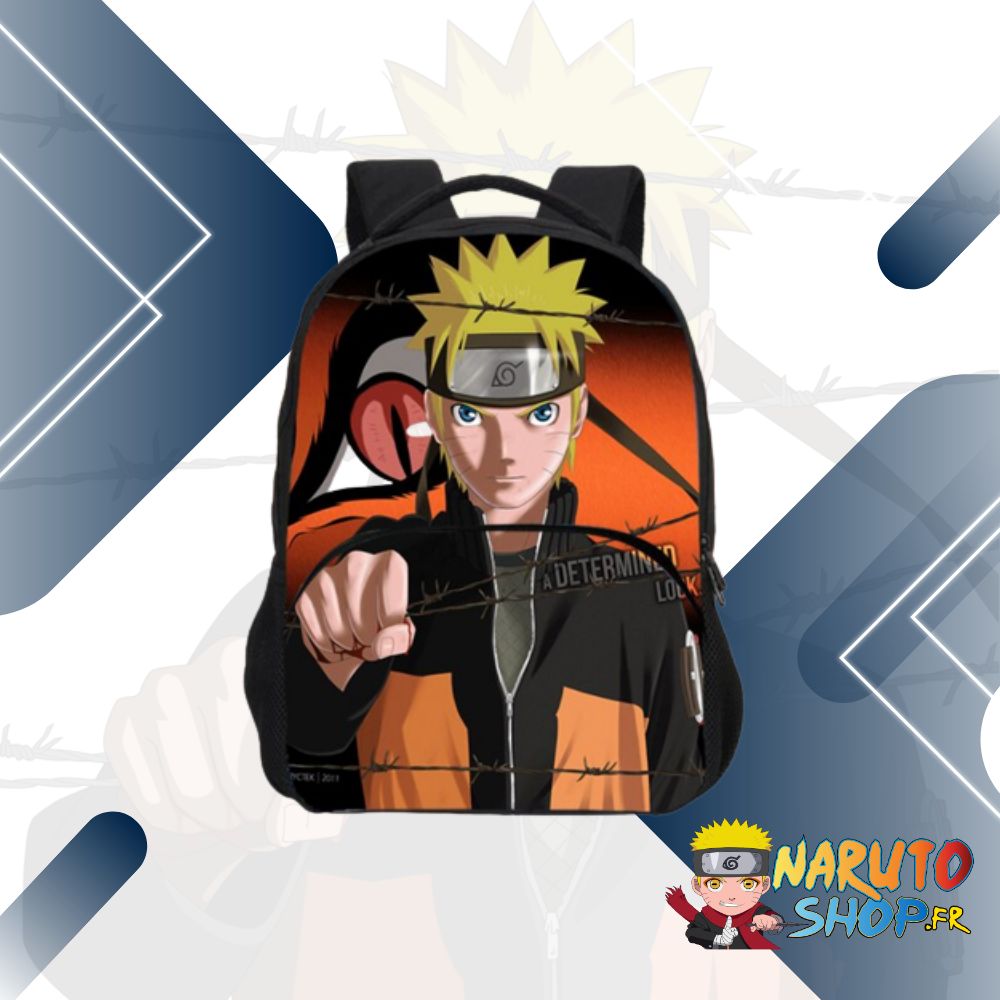 Sac à dos Kyuubi Naruto à fermeture éclair