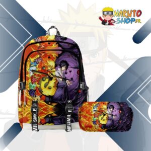 Ensemble sac à dos Naruto avec Sasuke et Naruto