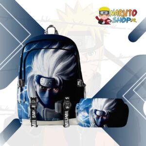 Sac à dos Naruto Kakashi Raikiri 2 pcs avec sangle réglable