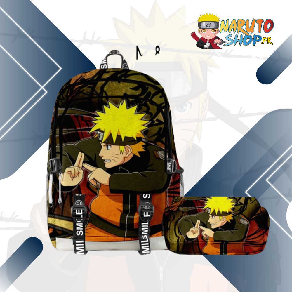 Sac à dos Naruto Jutsu en 2 pièces