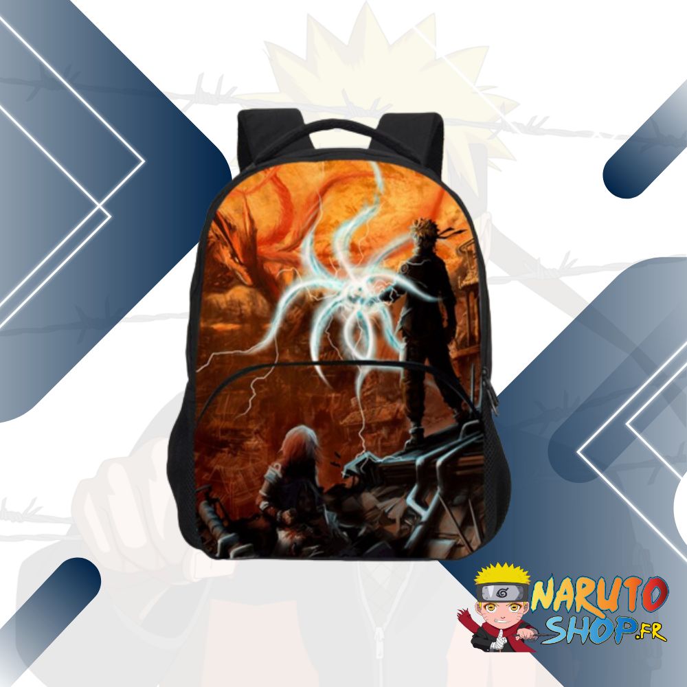 Sac à dos Rasenchuriken Naruto design ergonomique