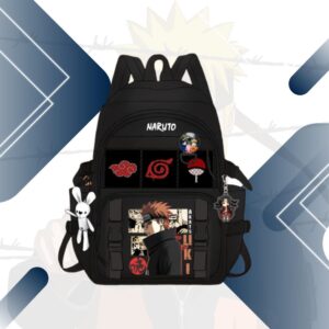Sac à dos Naruto Pain Akatsuki avec doublure en polyuréthane