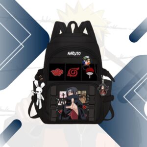 Sac à dos Akatsuki Naruto avec Itachi Uchiwa