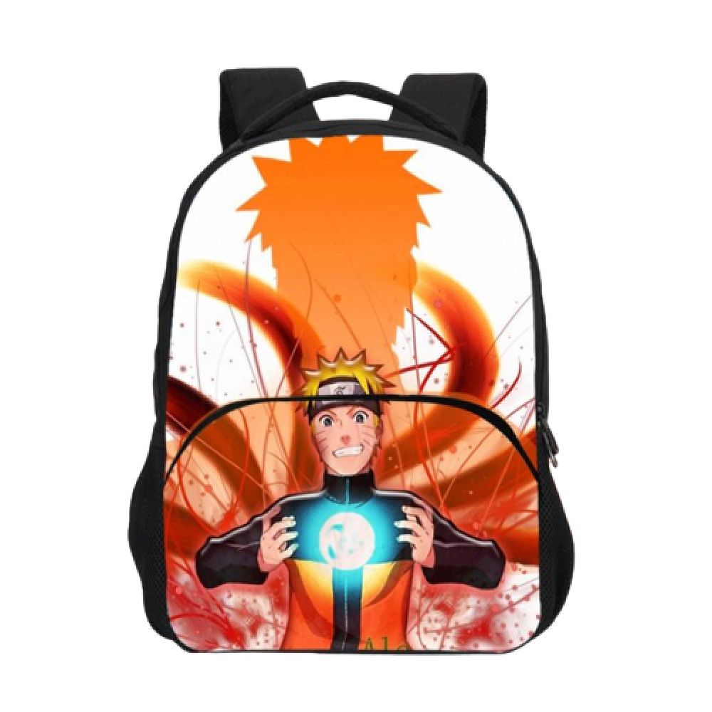 Sac à dos Naruto motif Rasengan à fermeture éclair – Image 2