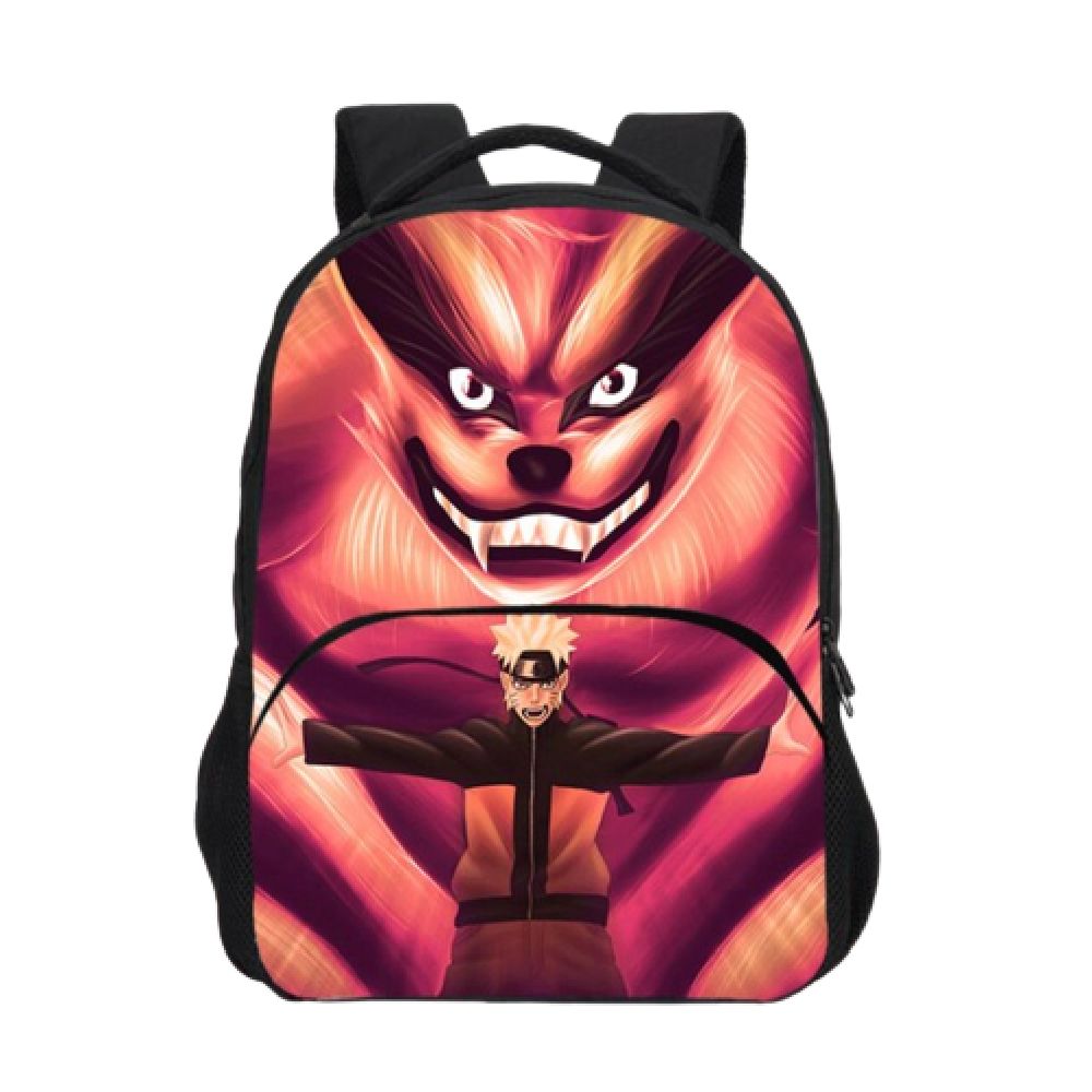 Sac à dos Naruto x Kurama avec coussin dorsal ergonomique – Image 2