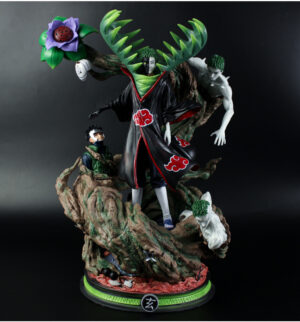 Figurine Naruto Zetsu Akatsuki, silhouette sombre 38 cm
