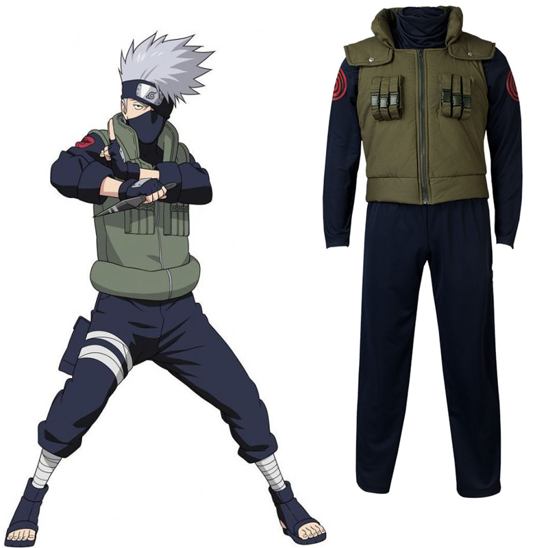 Cosplay Kakashi Hatake Anbu/Hokage de Naruto Shippuden
