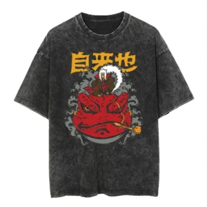 T-shirt Naruto avec Jiraya, Sannin légendaire de Konoha