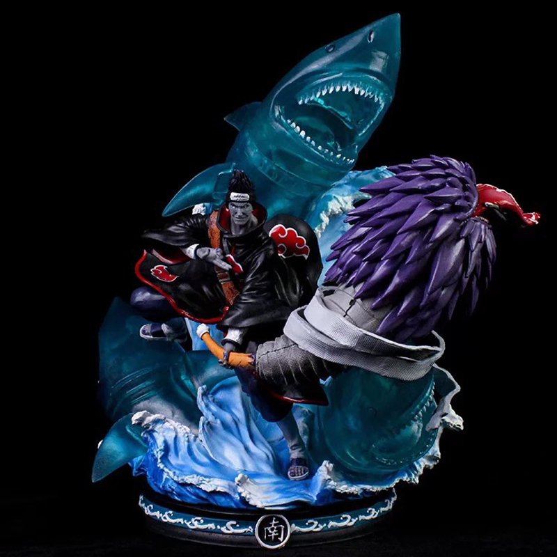 Figurine LED Naruto : Kisame Hoshigaki et requin aqueux
