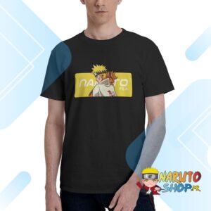 Naruto Hokage et Kurama - T-shirt coton impression 3D