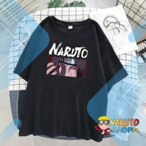 T shirt Itachi Uchiha Naruto en 100% coton
