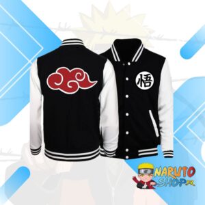 Veste Akatsuki Naruto à imprimé 3D