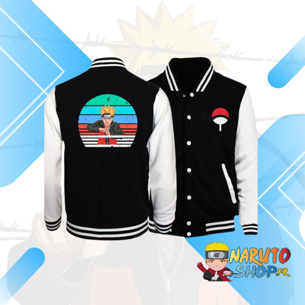 Veste Uchiwa Naruto Uzumaki en Coton/ Polyester