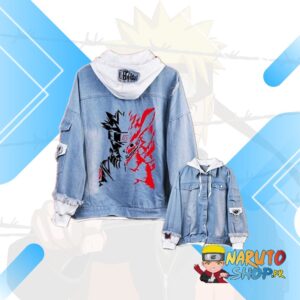 Sweat à capuche Naruto Kyubi Chakra - Coton/Polyester unisexe