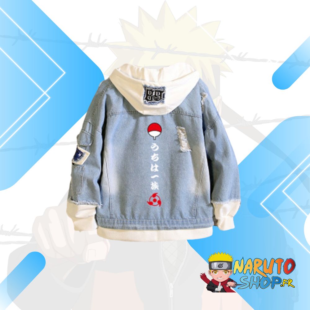 Veste Naruto Sharingan Uchiwa