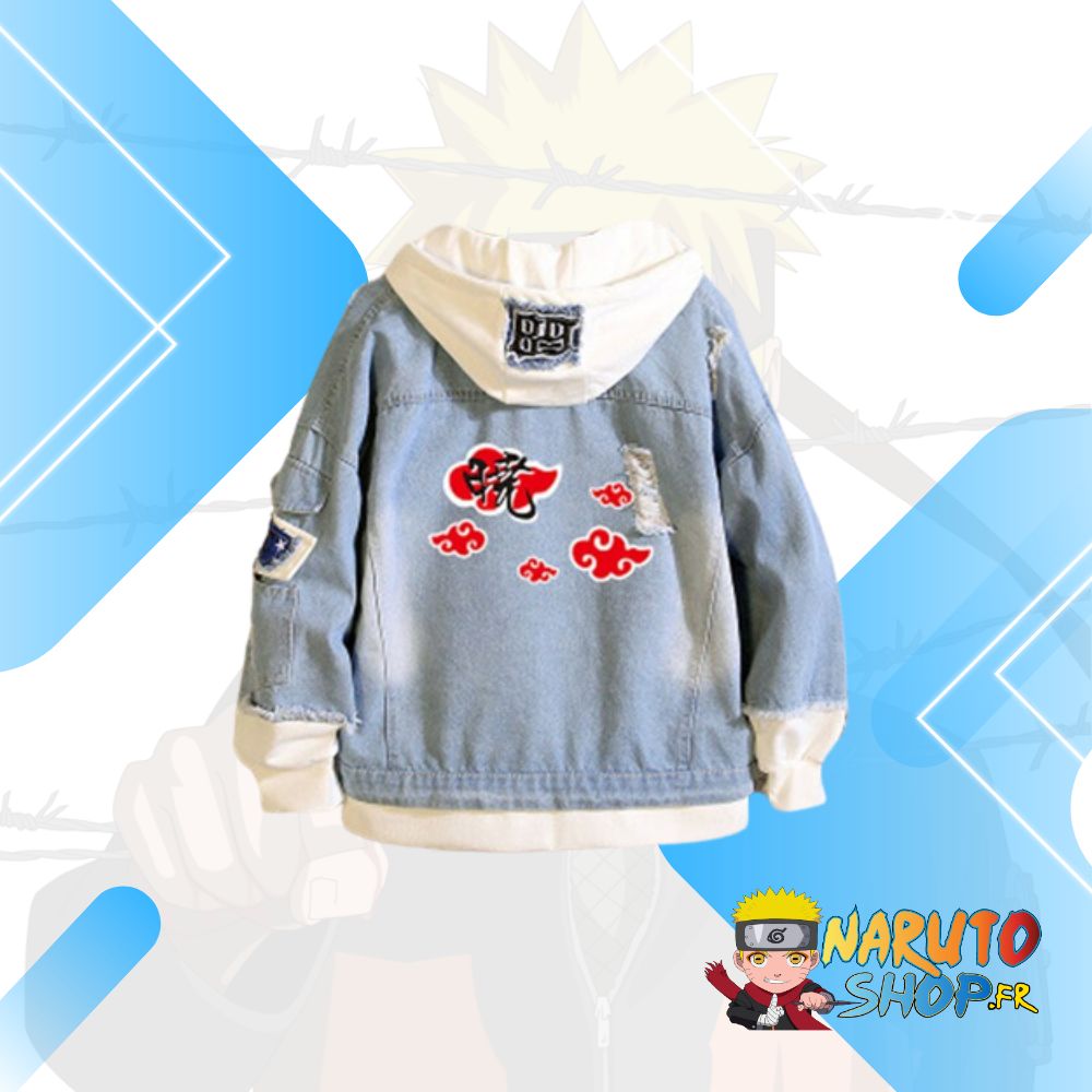 Veste Akatsuki Naruto à capuche