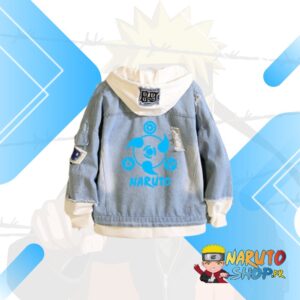 Veste bleue Naruto Sharingan unisexe
