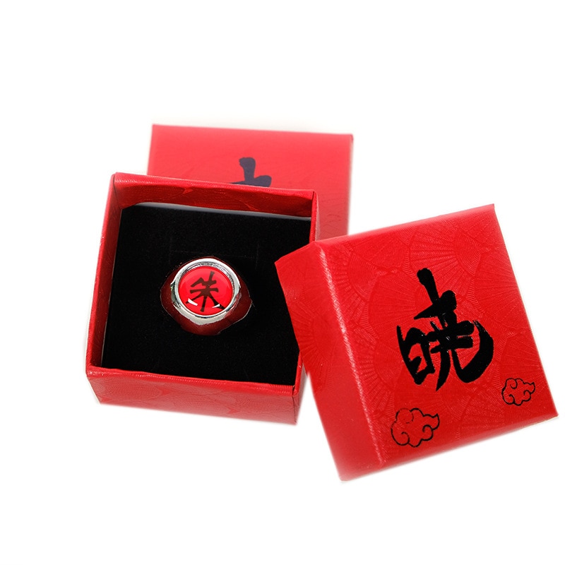 Bague de cosplay Naruto Itachi Uchiwa, symbole du clan Uchiwa – Image 5