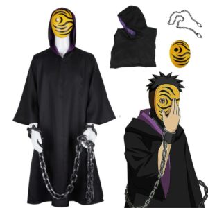 Costume cosplay Naruto Shippuden Obito Uchiwa Sharingan