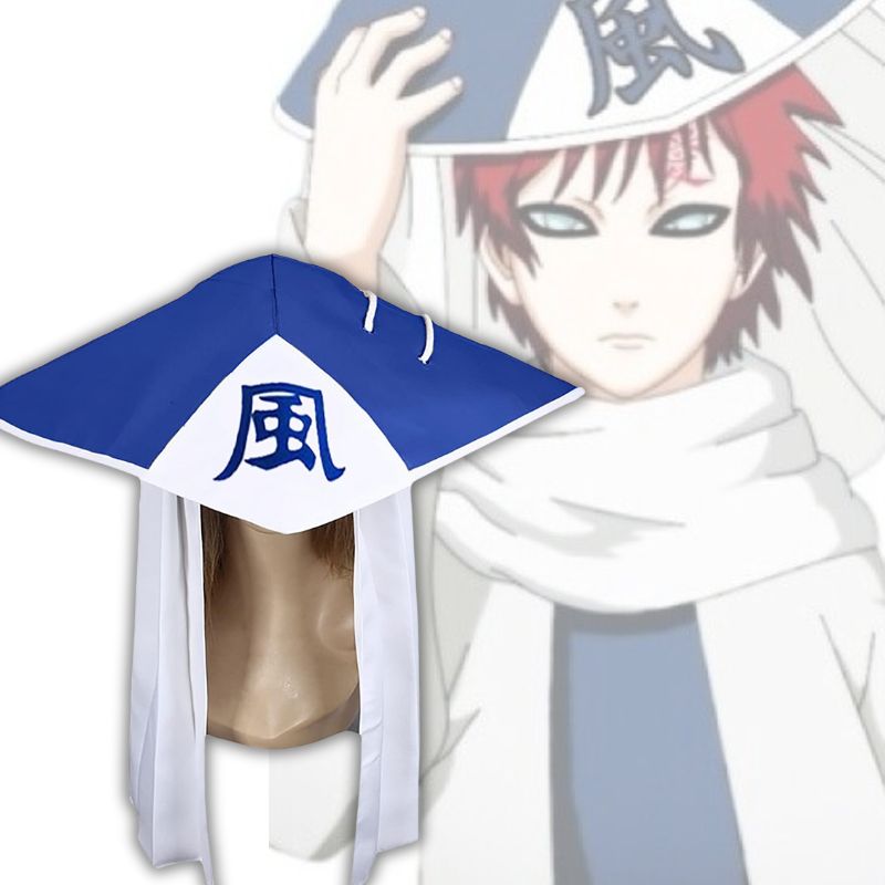 Chapeau cosplay Naruto Gaara symbole de l’amour